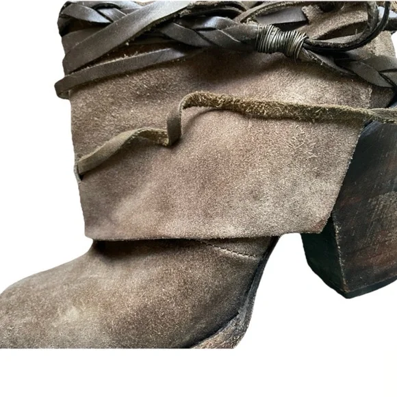 FREEBIRD by Steven CAIRO Suede Leather BOOTS Size 6 - Picture 5 of 16